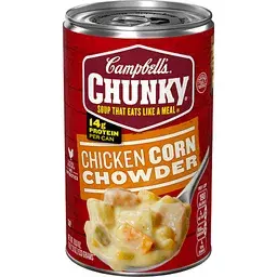 Campbell's® Chunky® Soup, Chicken Corn Chowder Soup 18.800 oz