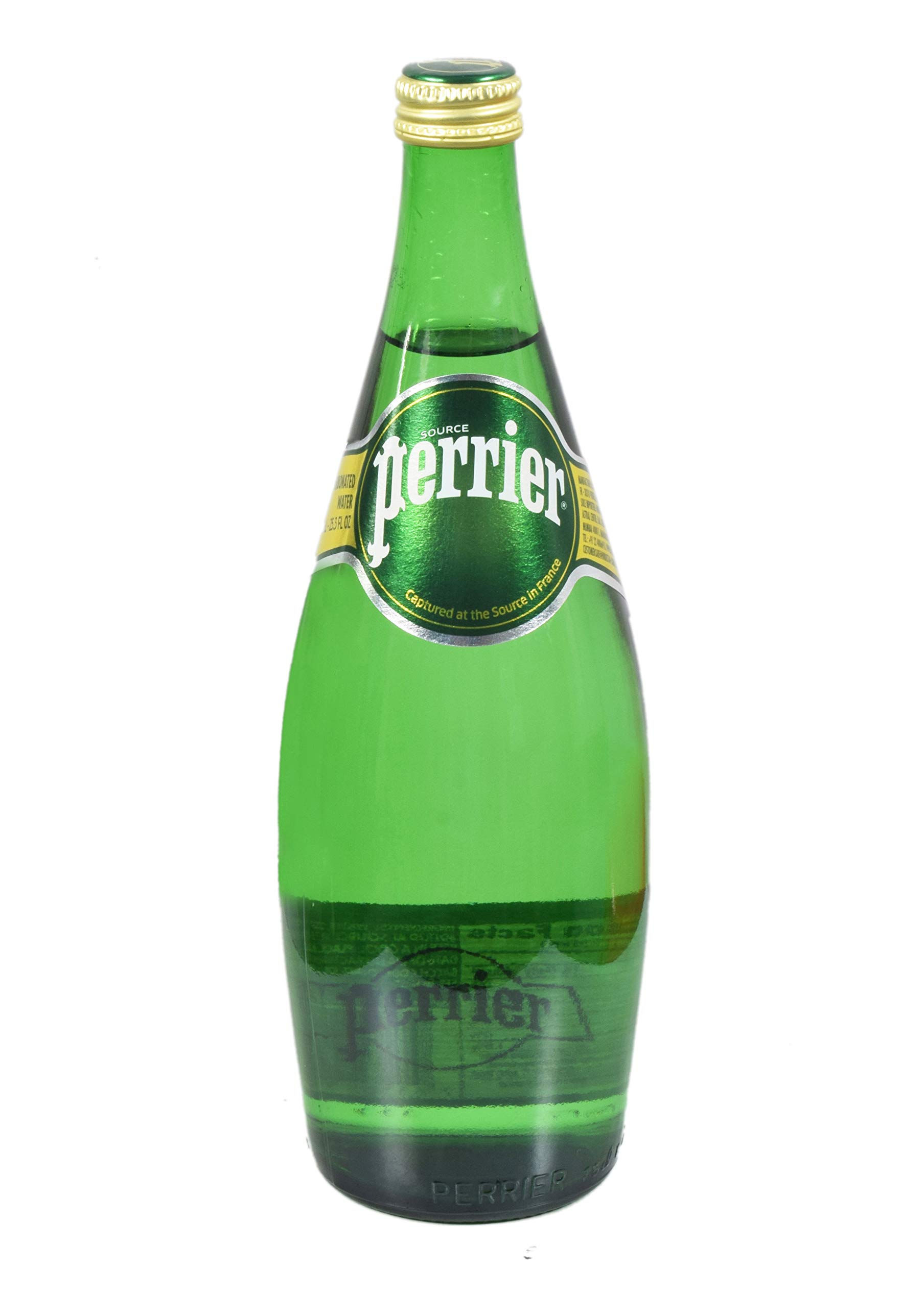 Perrier Sparkling Carbonated Water – 750 mL Glass Bottle