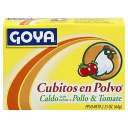 Goya Bouillon, Chicken & Tomato Flavored, Powdered 2.25 Oz