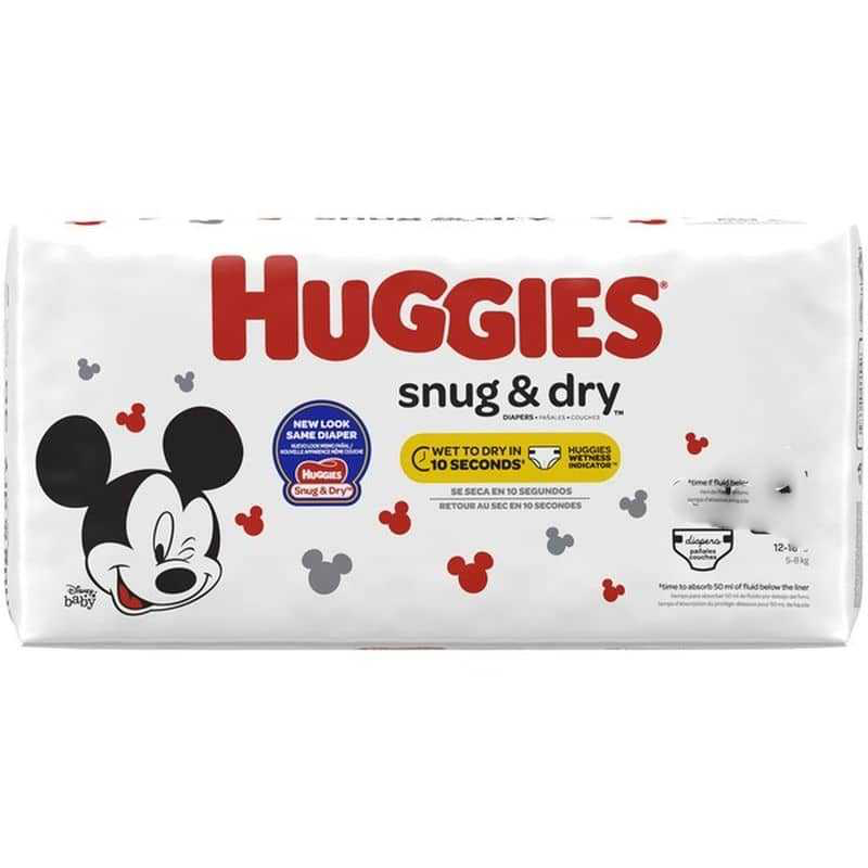 HUGGIES SNUG & DRY N° 4