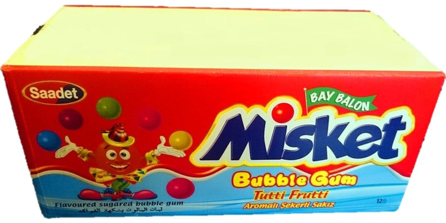 Küçük resim: 12'li Paket 5 Gram Misket Sakız | 2.400 Adet