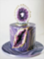 Geode Crystal Cake