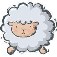 Sheep cartoon Chinese Astrology