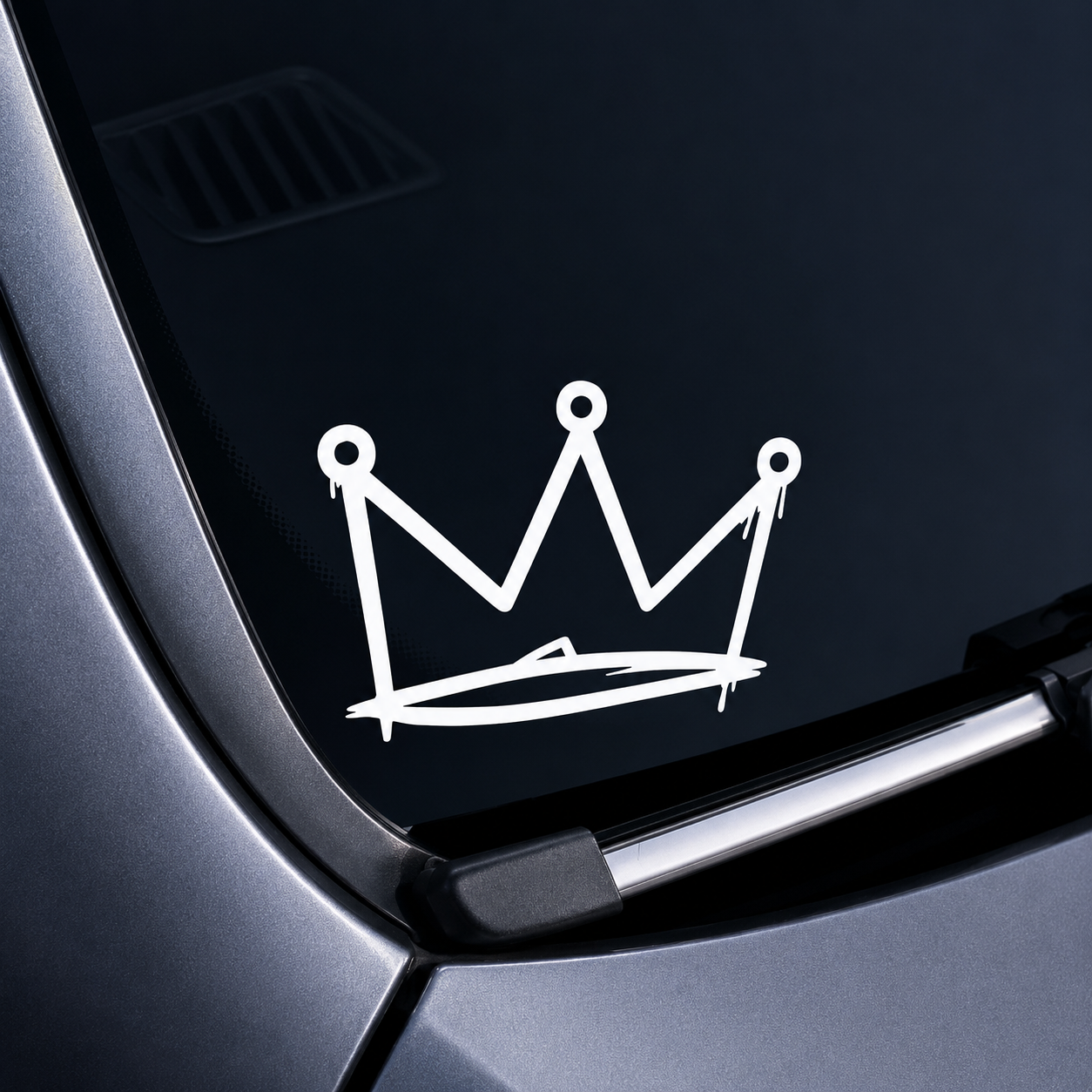 Crown Vinyl decal