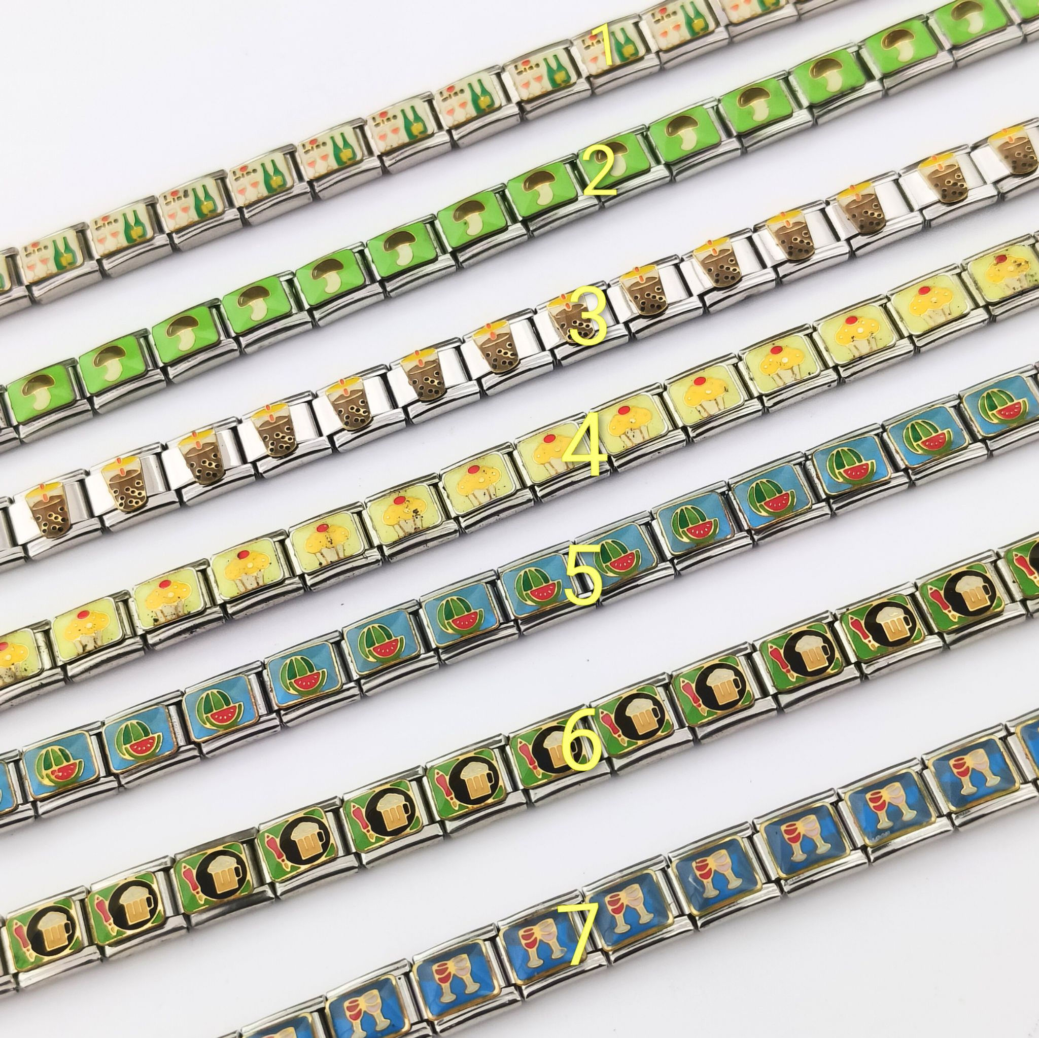 Italian bracelet charm links 