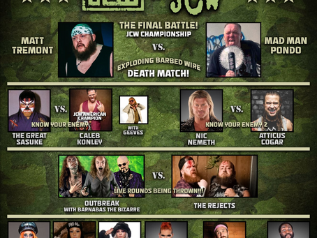 THE GATHERINGS JCW VS. GCW TWO DAY WAR: NIGHT 2!!!