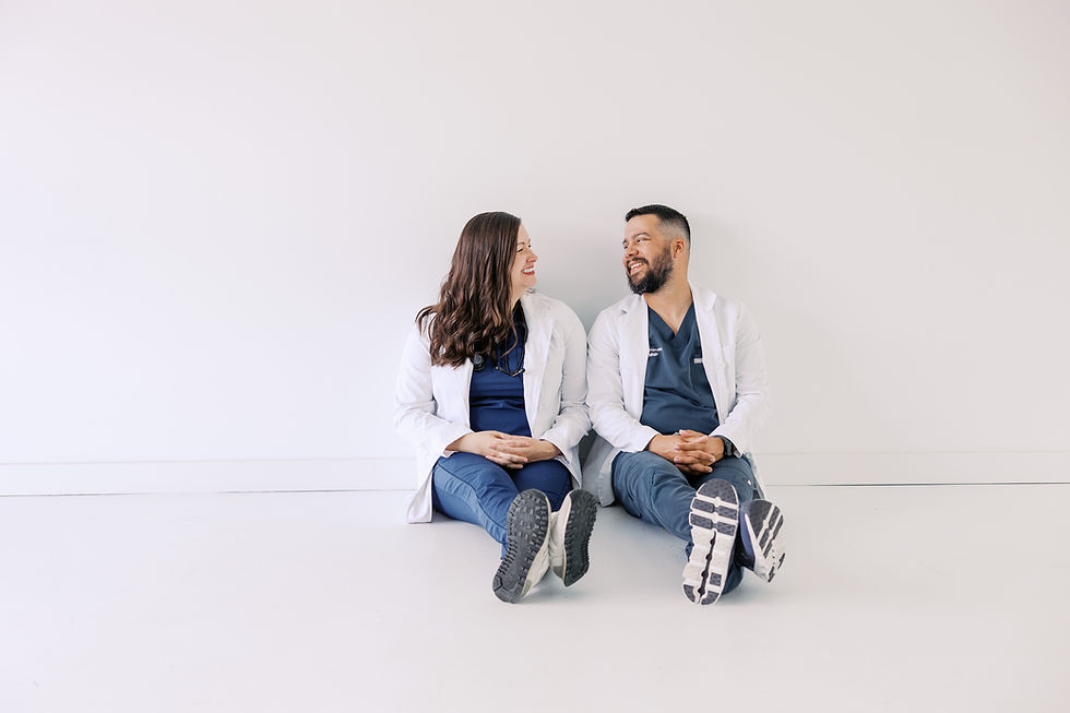 Photo of Drs. Laura and Anthony Fernandez