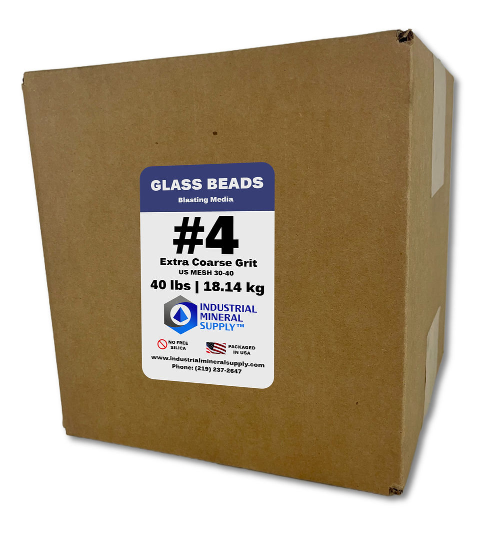 Thumbnail: Glass Beads Blast Media - 40 lbs.