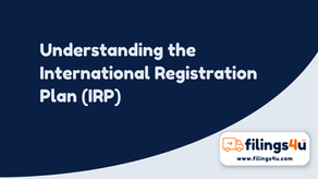 Understanding the International Registration Plan (IRP) -filings4u