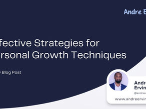 Effective Strategies for Personal Growth Techniques