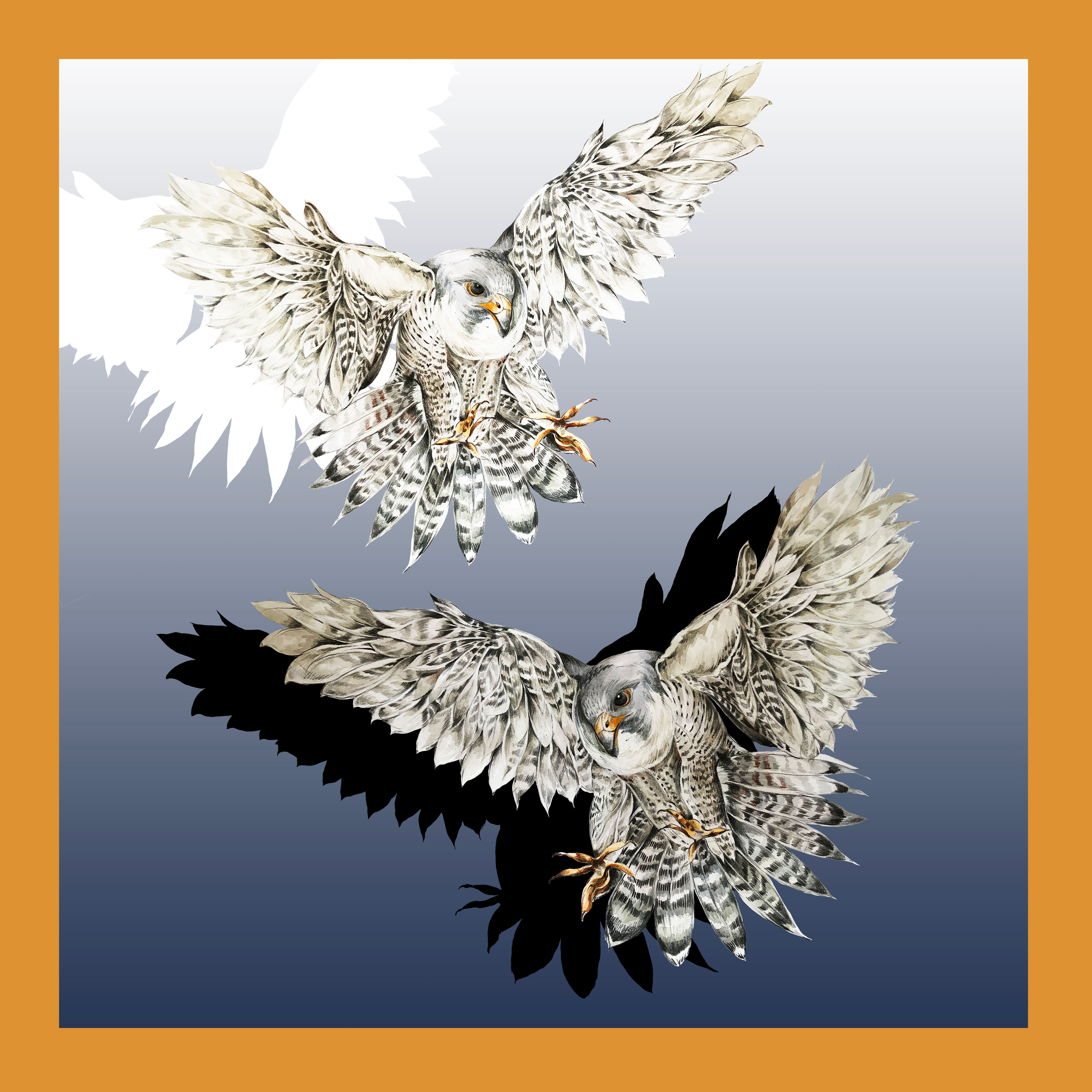 Kes Scarf 90 X 90 cm