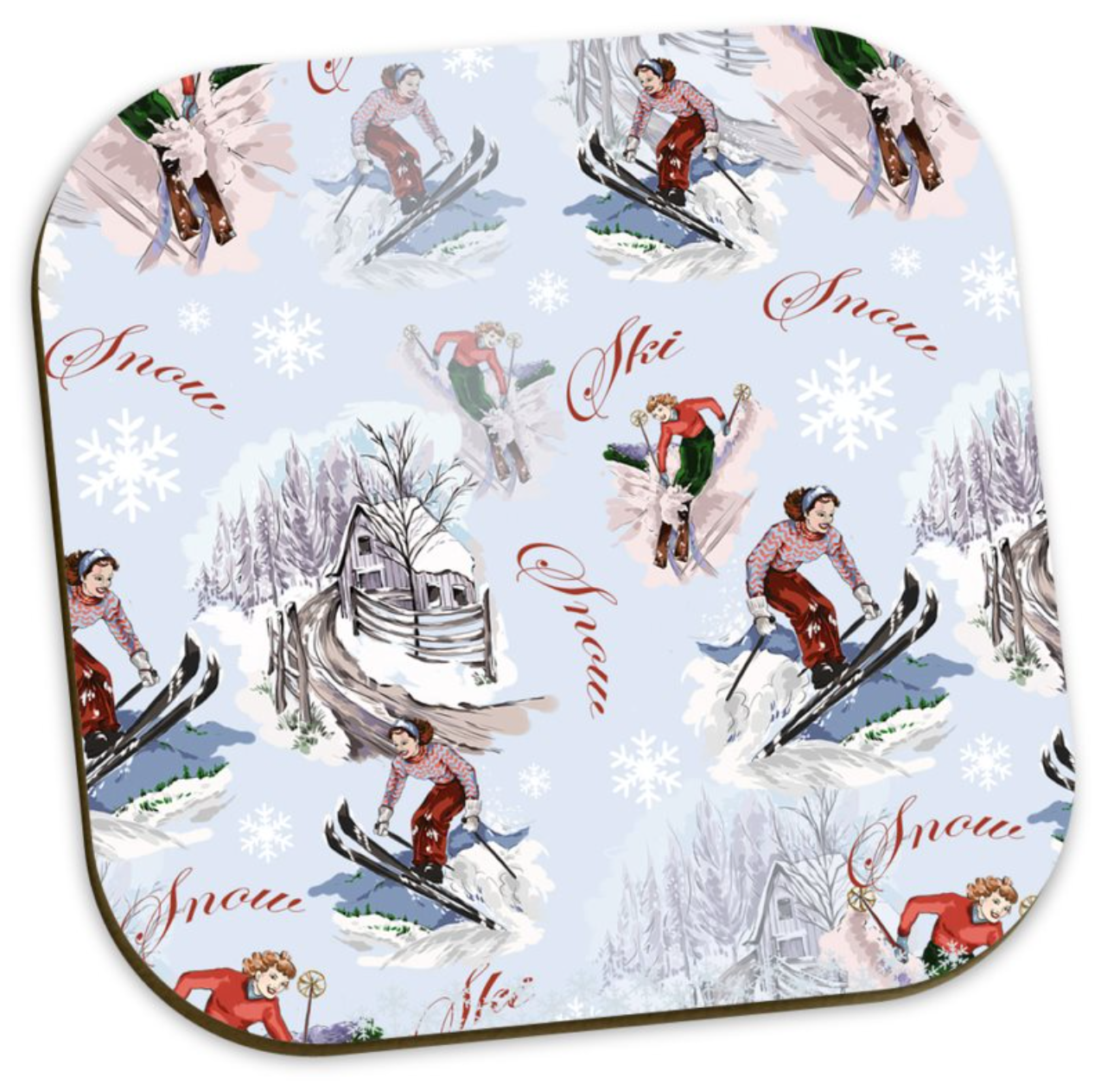 Jeanette Christmas Coaster