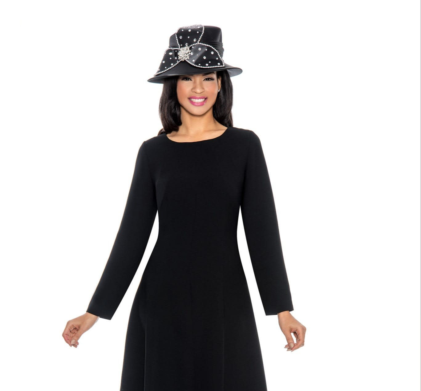 Giovanna D1451 Black Church Dress