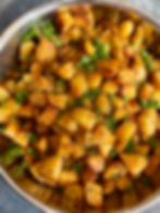 Crispy Herb Yukon Potatoes