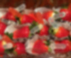Candy Apple Coated Strawberries