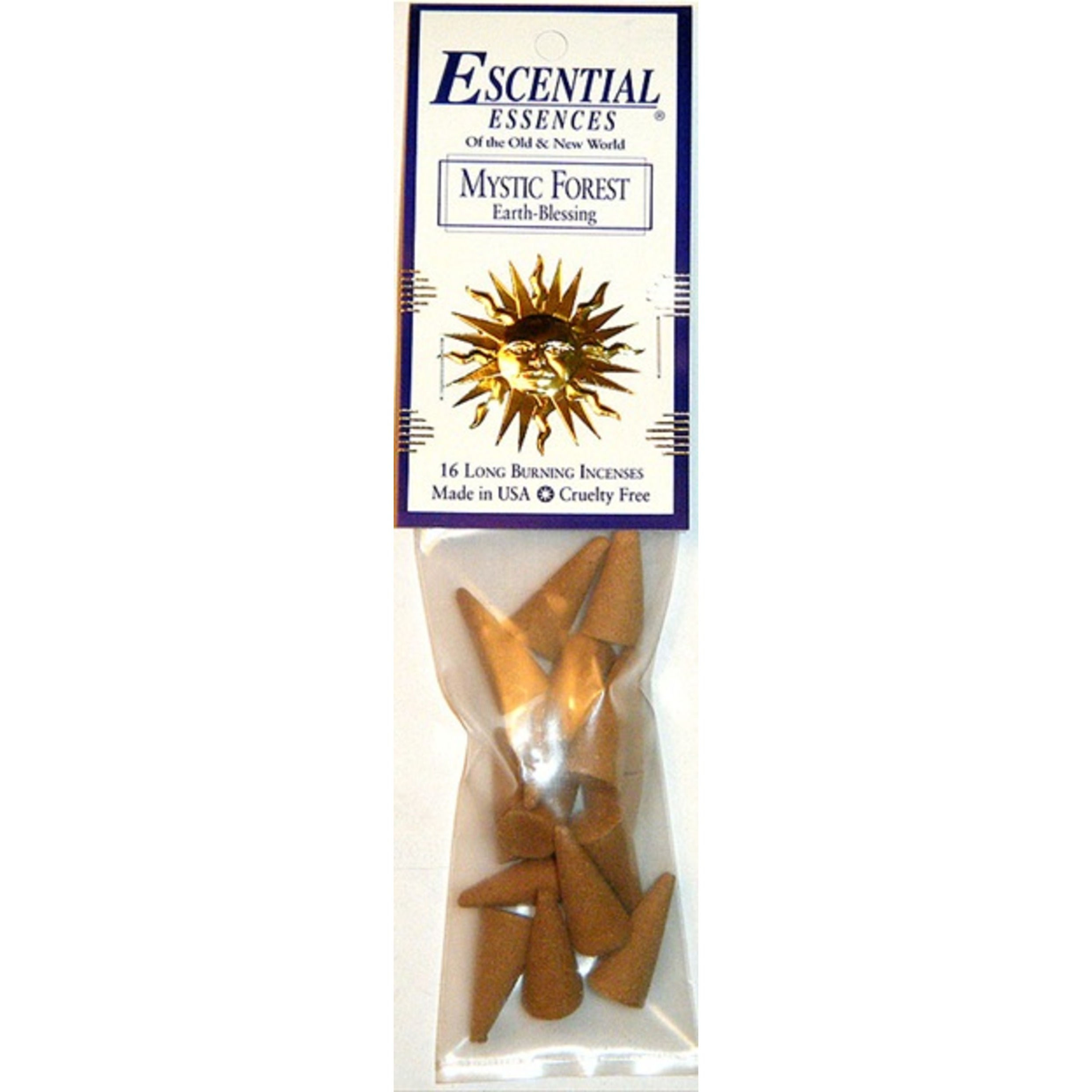 Mystic Forest - Escential Essences Incense Cones