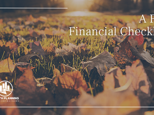 A Fall Financial Checklist