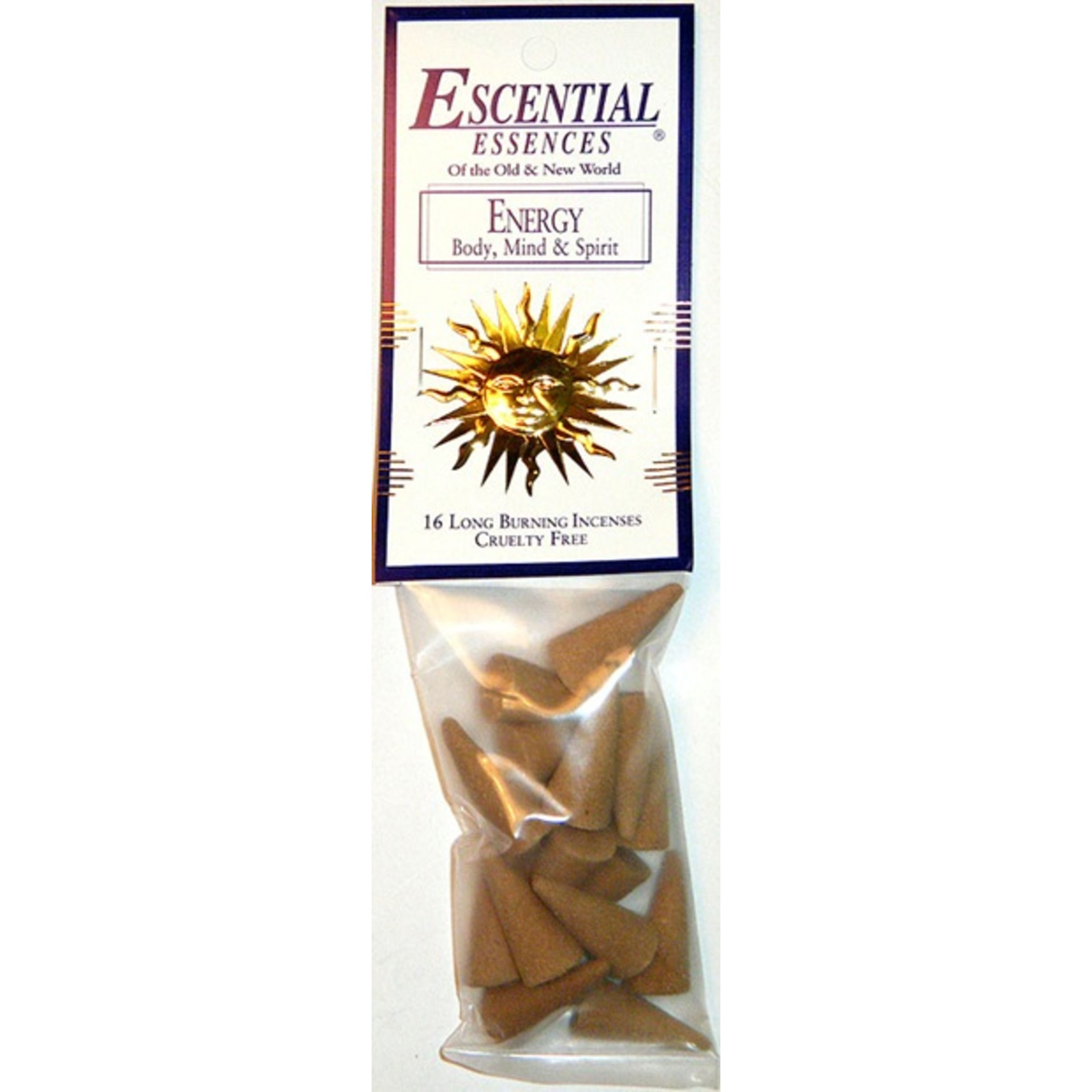 Energy - Escential Essences Incense Cones