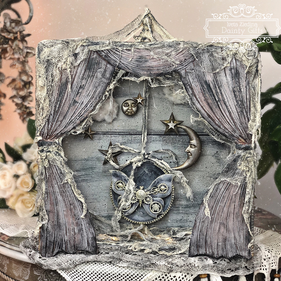 Shabby Chic Theatre Shadow Box Workshop