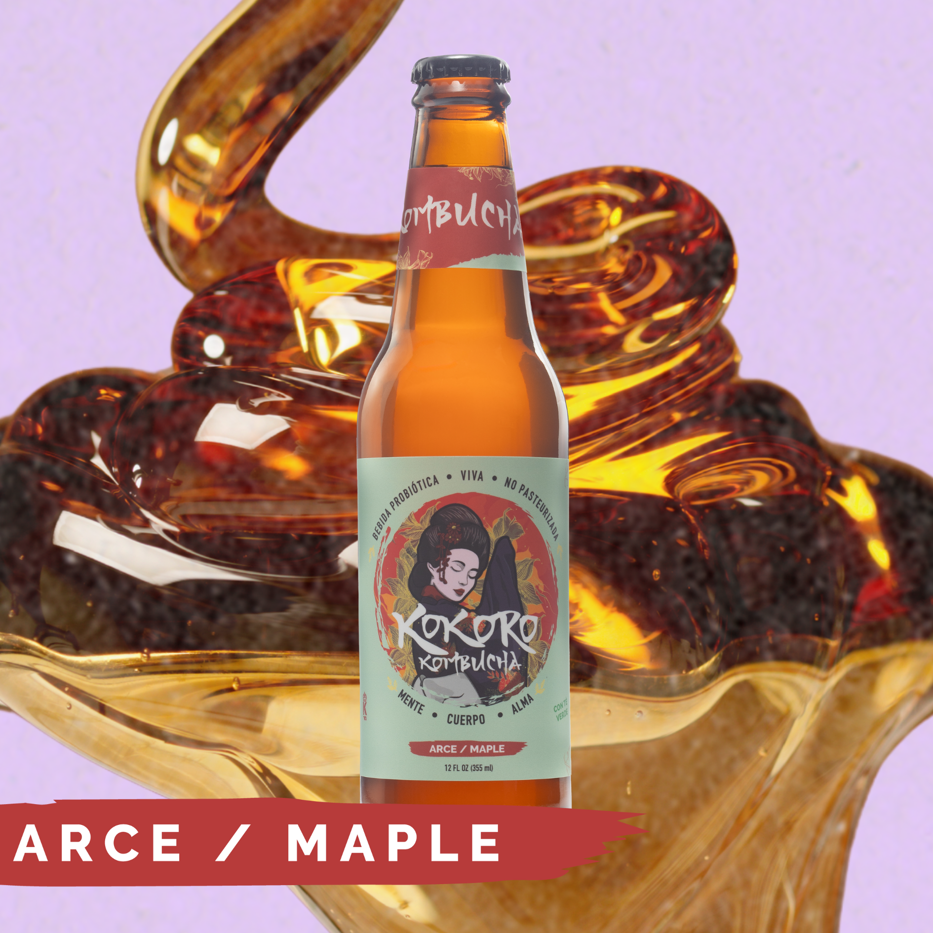 MAPLE KOMBUCHA  - Paquetes desde 12 botellas