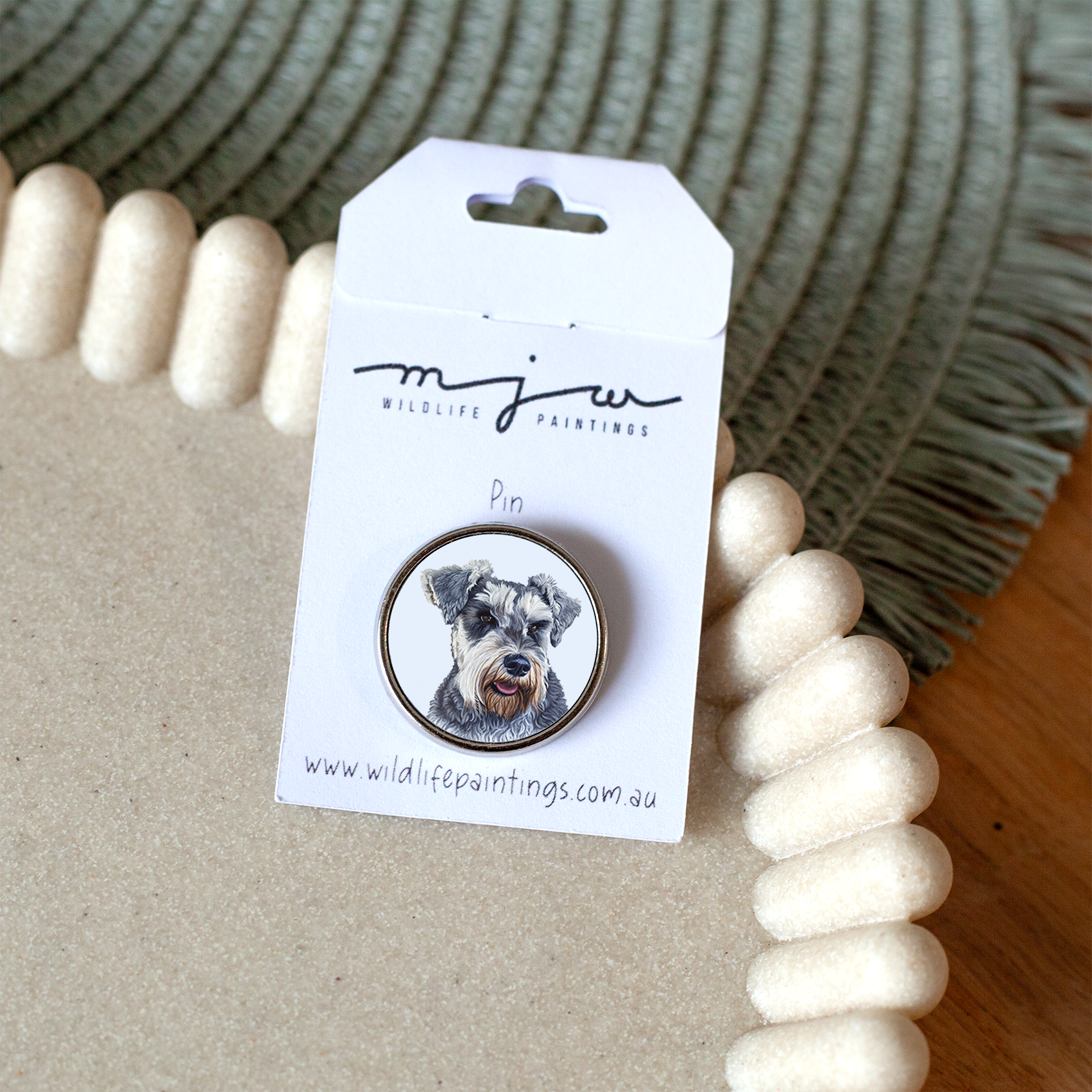 Schnauzer III - Pin