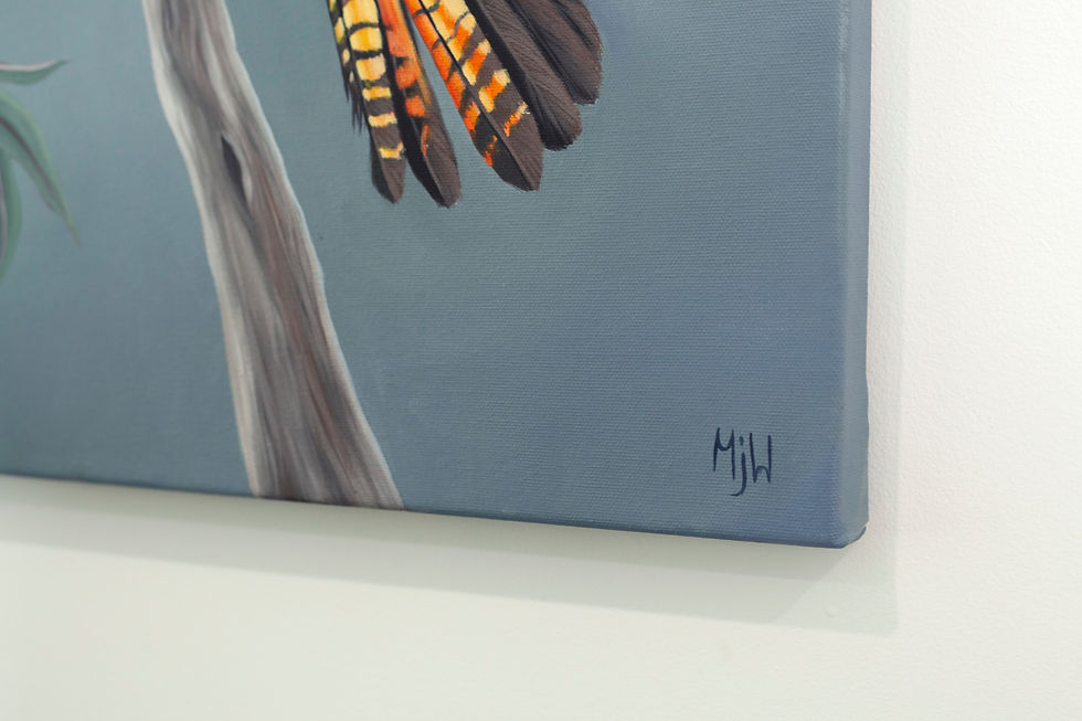 Thumbnail: Bold Beauties Original Oil Painting
