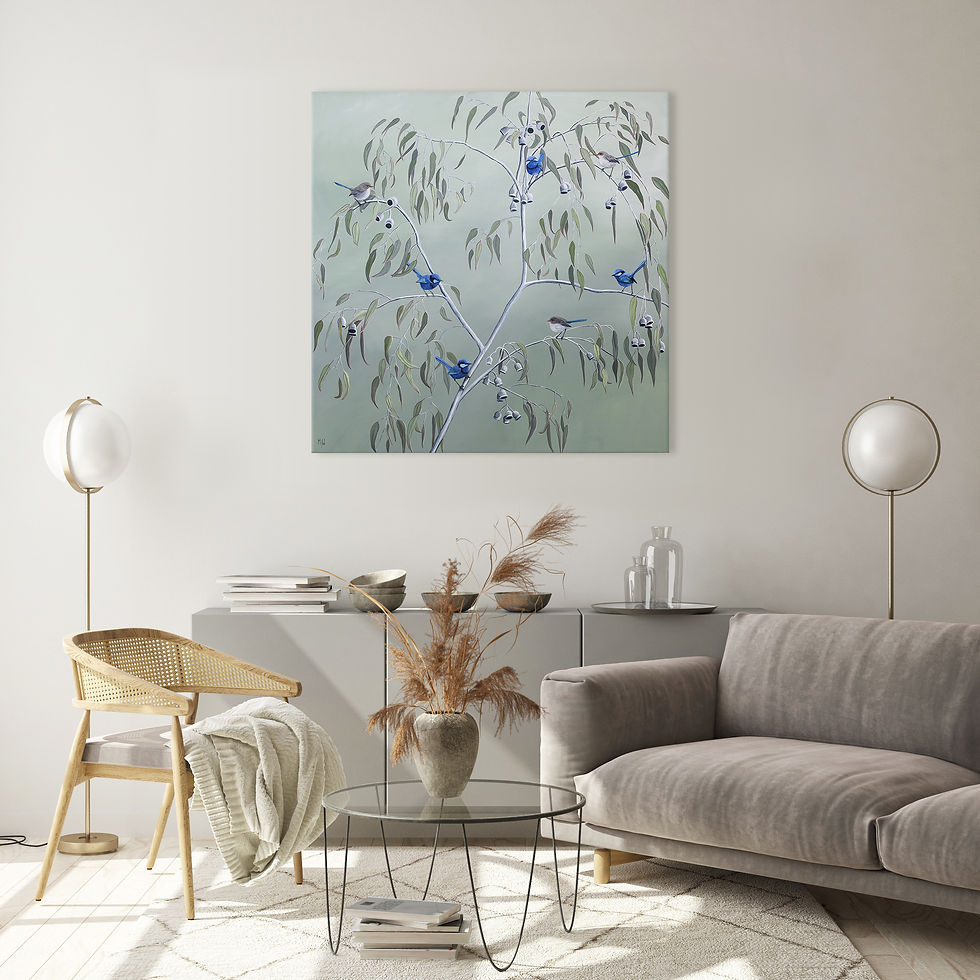 Thumbnail: Let them Be Original Oil Painting