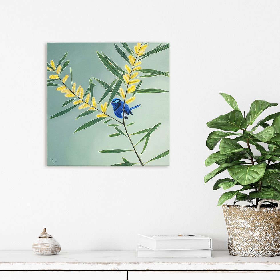 Thumbnail: Early Spring Original Oil Painting