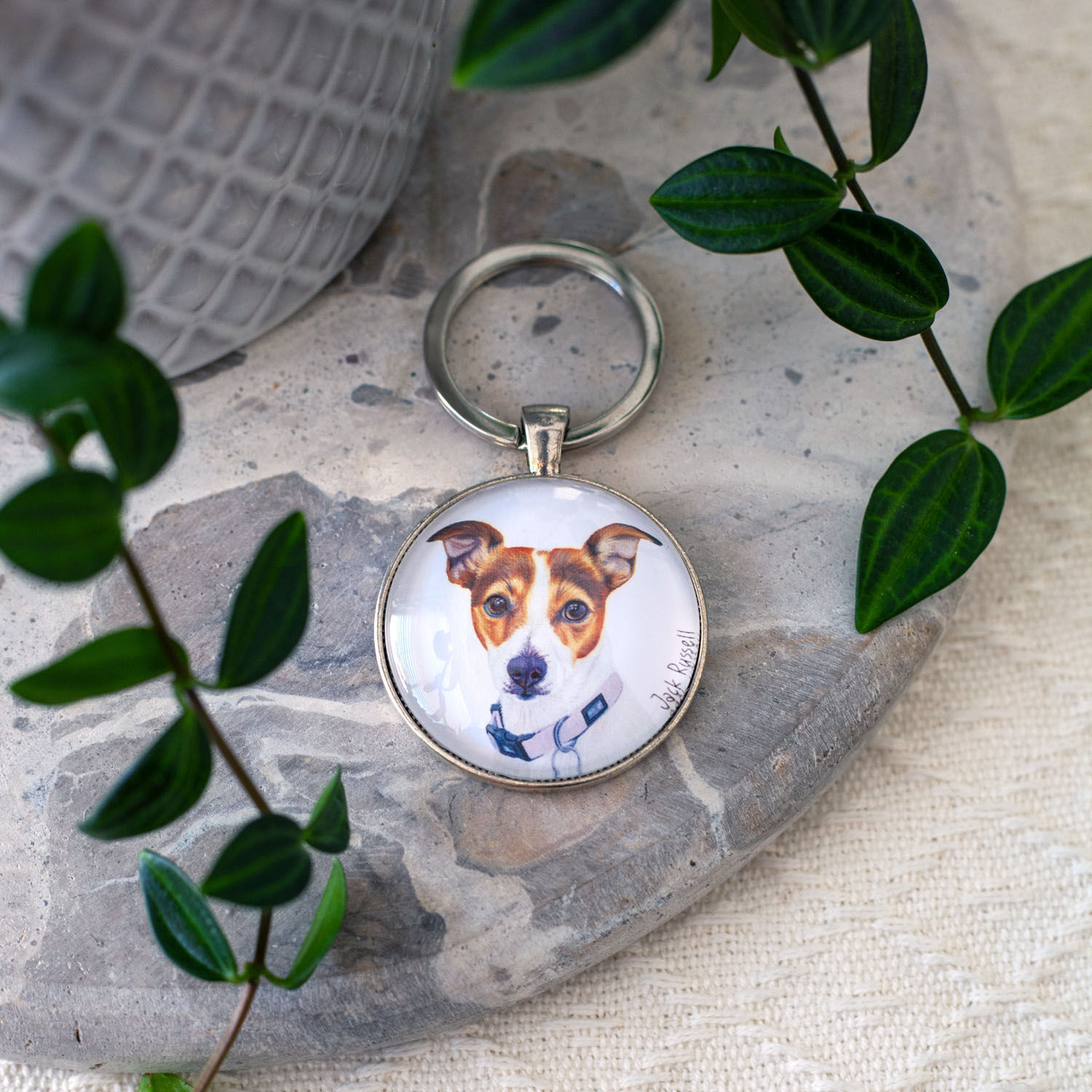 Jack Russell II - Keychain