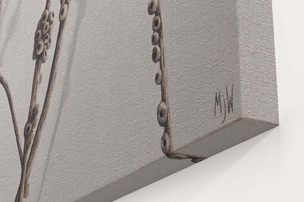 Thumbnail: Between the Branches Original Oil Painting