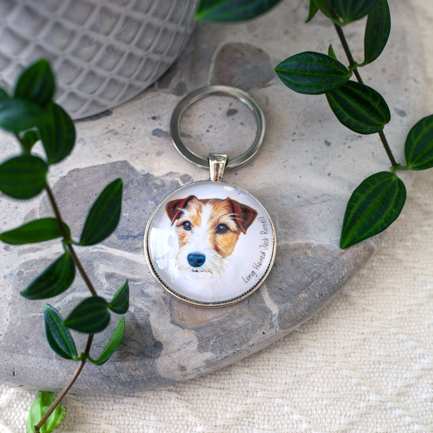 Jack Russell III - Keychain