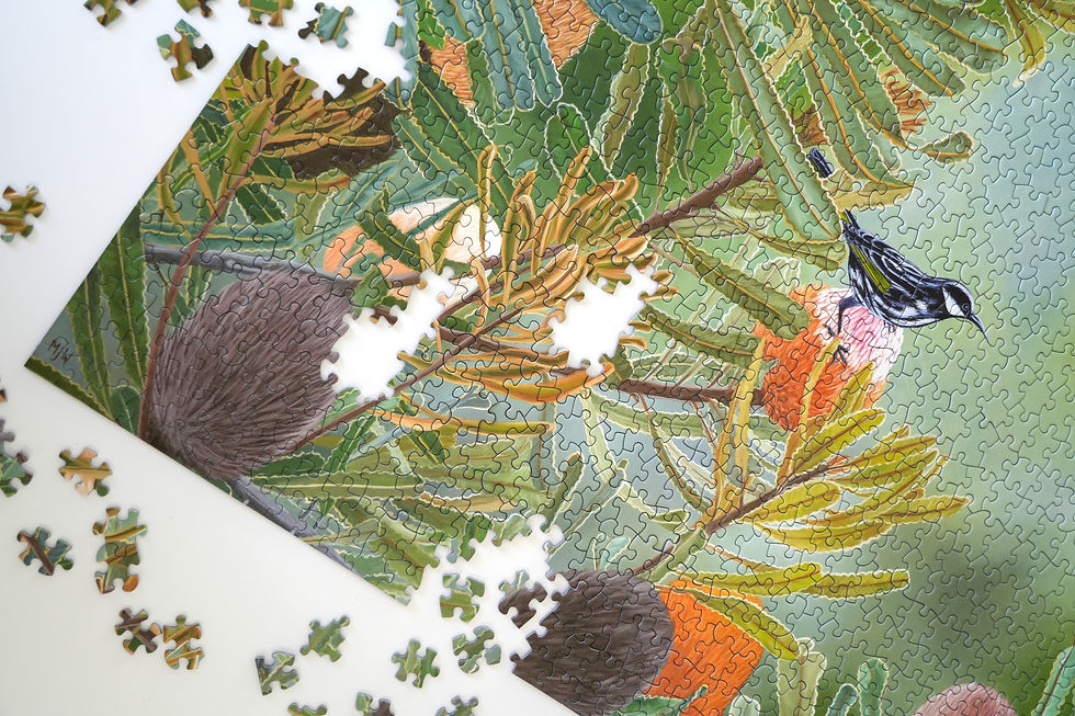 Thumbnail: Amongst the Banksias Jigsaw  Puzzle