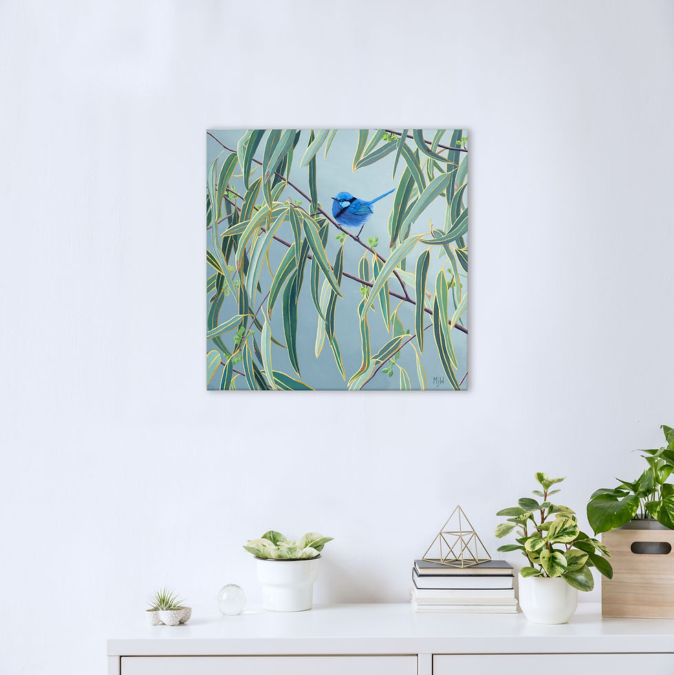 Thumbnail: The Edge of Autumn Original Oil Painting