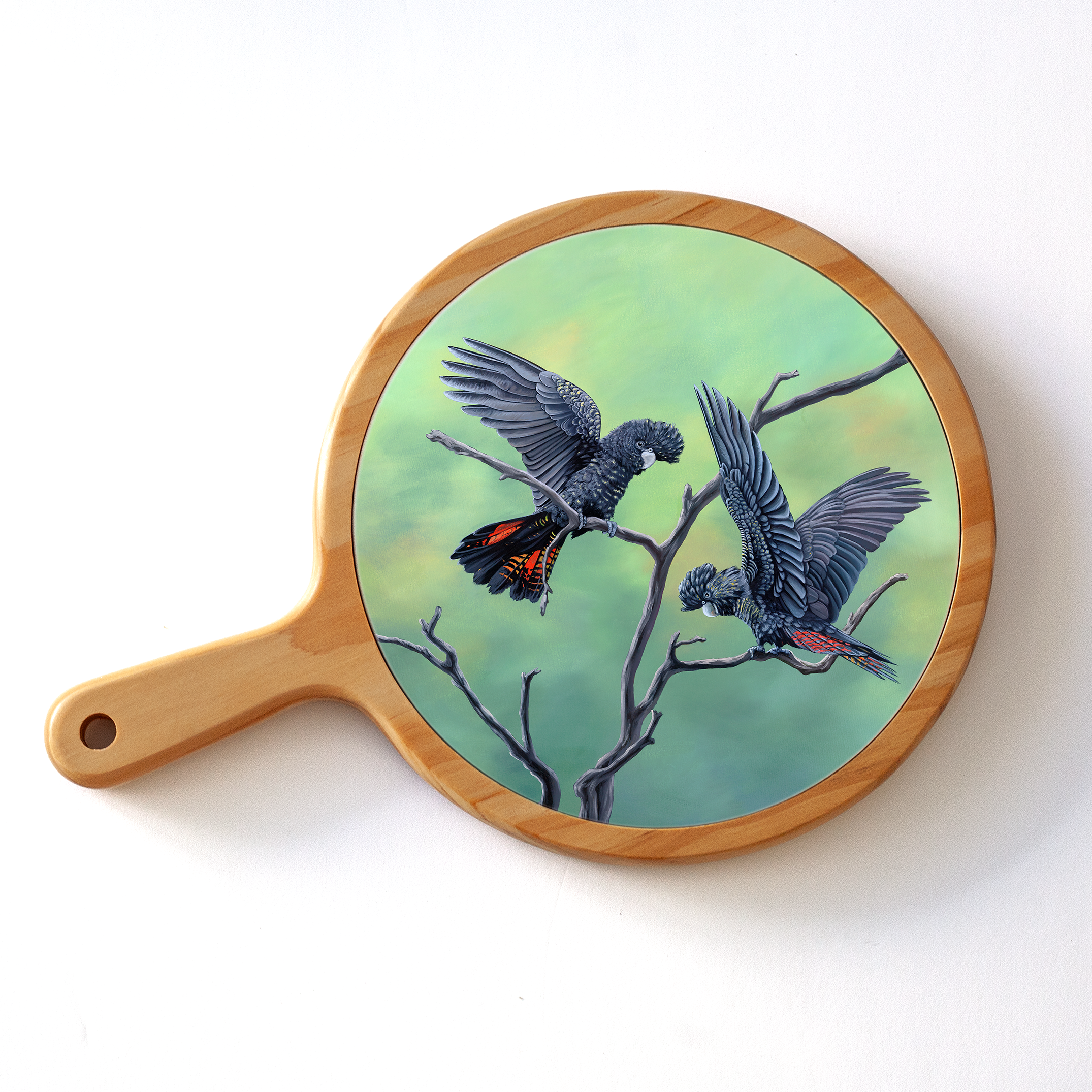 Red Tailed Royalties - Cheese Board