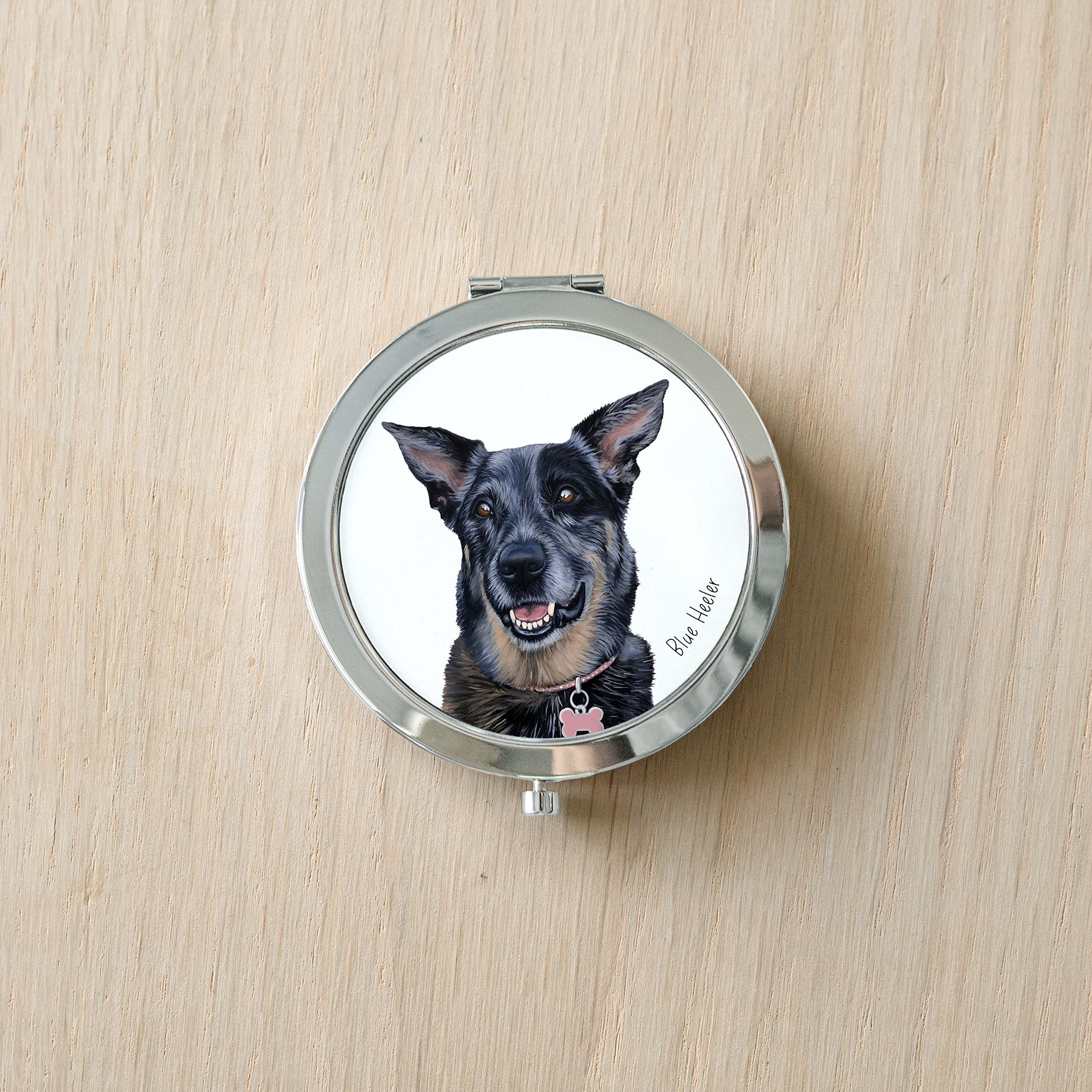 Blue Heeler I - Compact Mirror