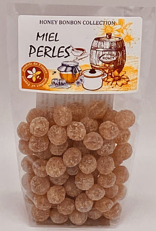 Bonbon miel artisanal : Perle de miel 125gr en sachet