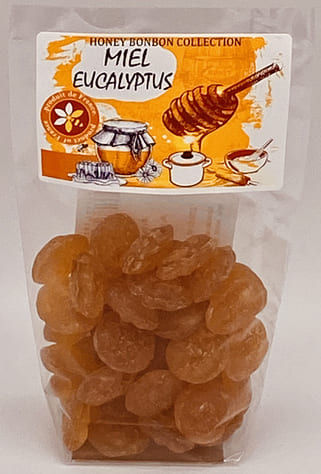 Bonbon eucalyptus au miel 125gr en sachet