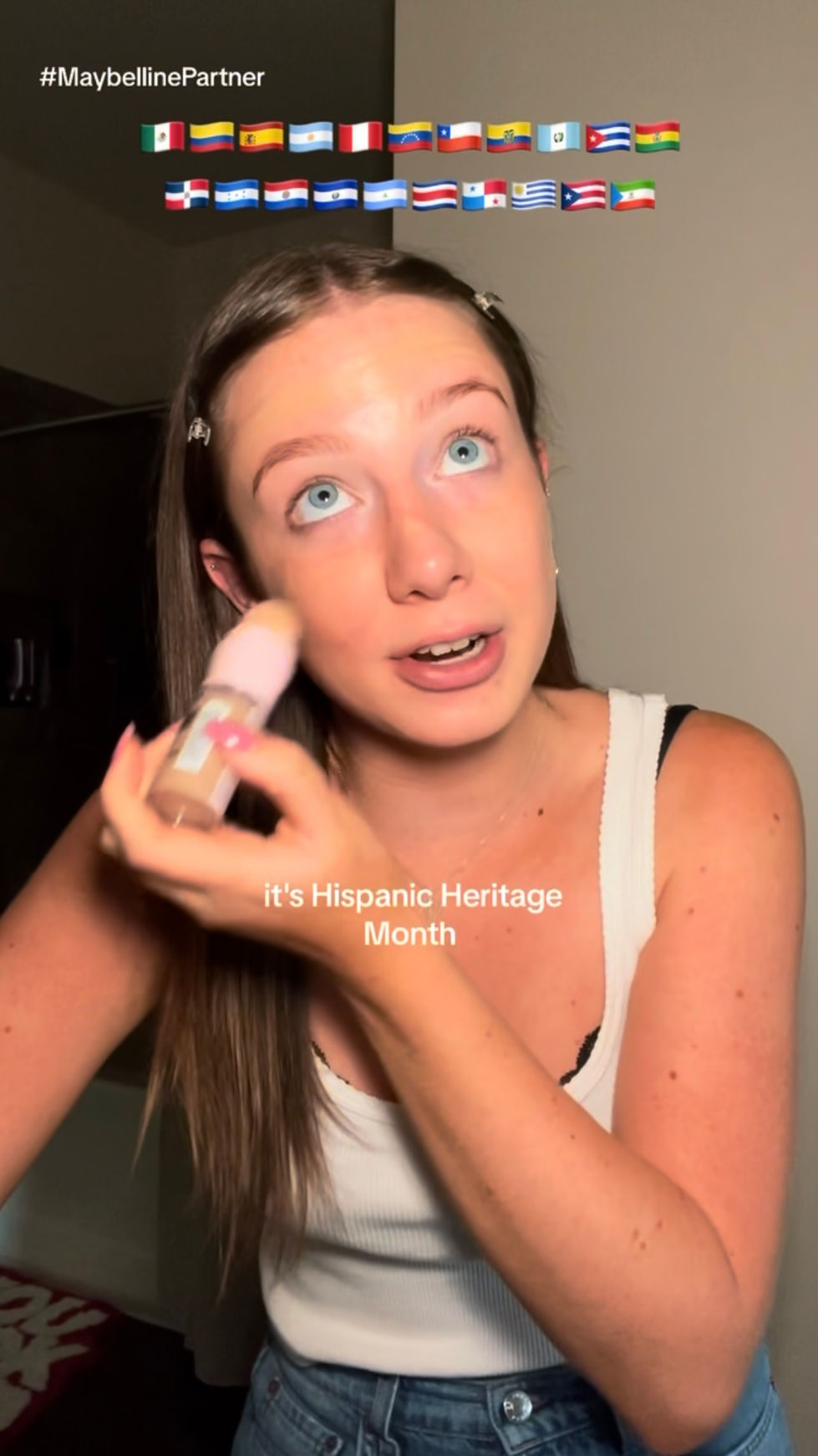 Screenshot of TikTok campaign