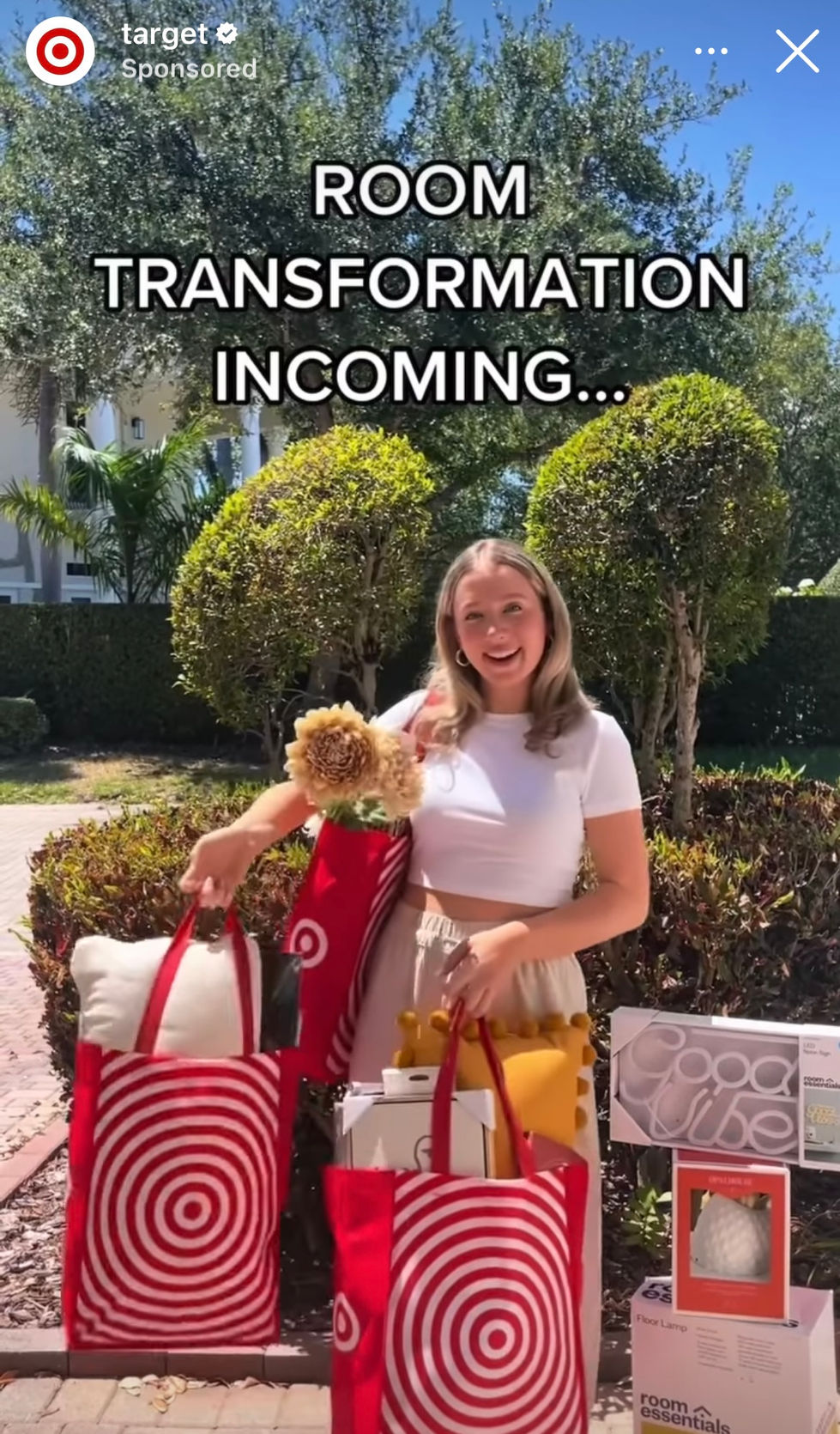 Paid IG Advertisement Screenshot