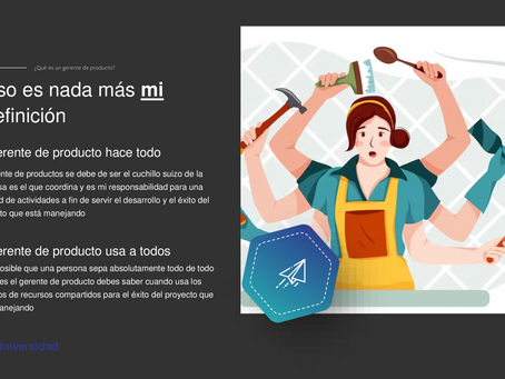 57. Como yo defino un gerente de producto