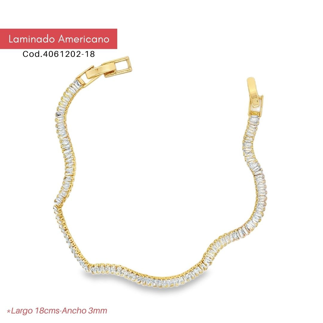 Pulsera Zic Zac Brillante