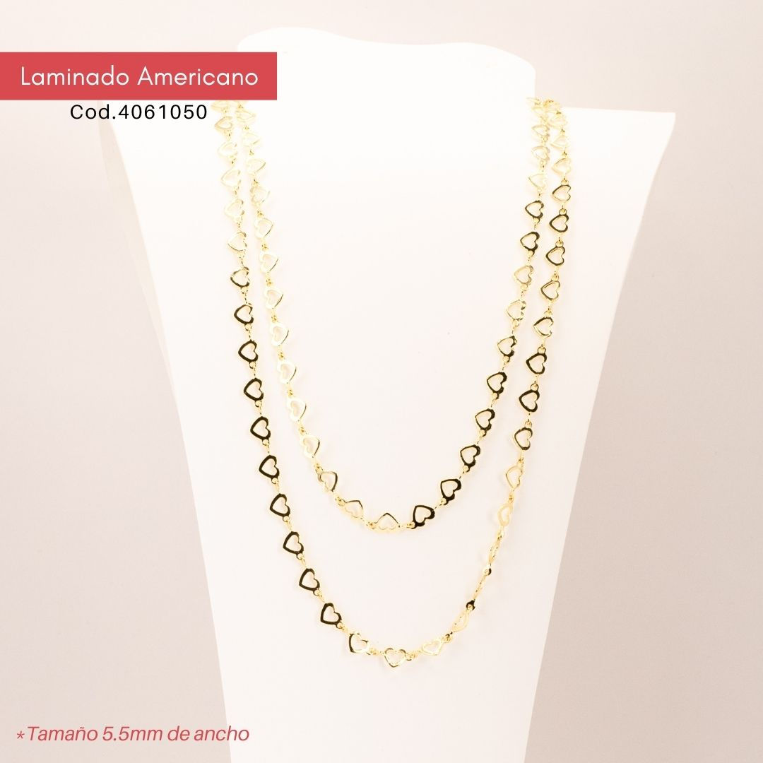 Gargantilla Corazon Silueta