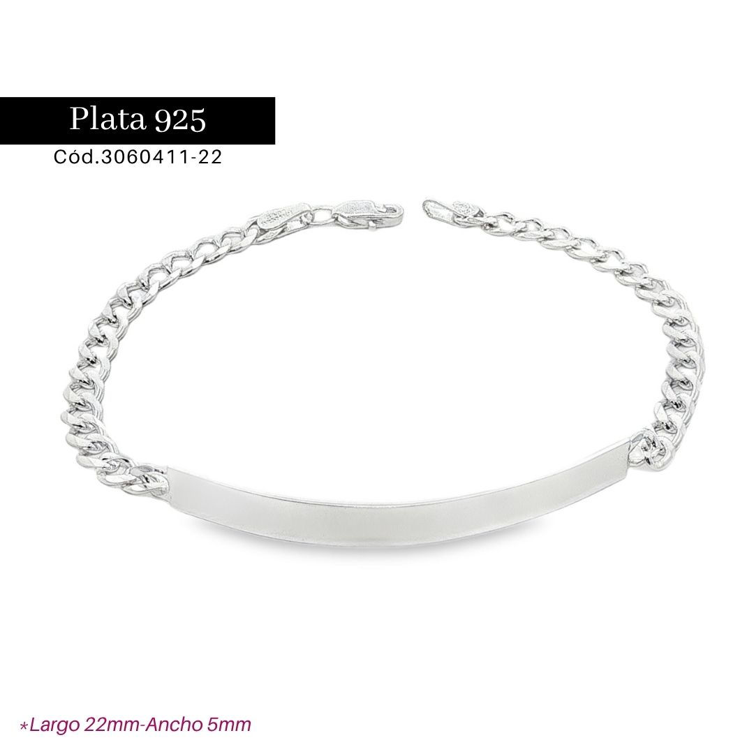Pulsera Placa Adulto
