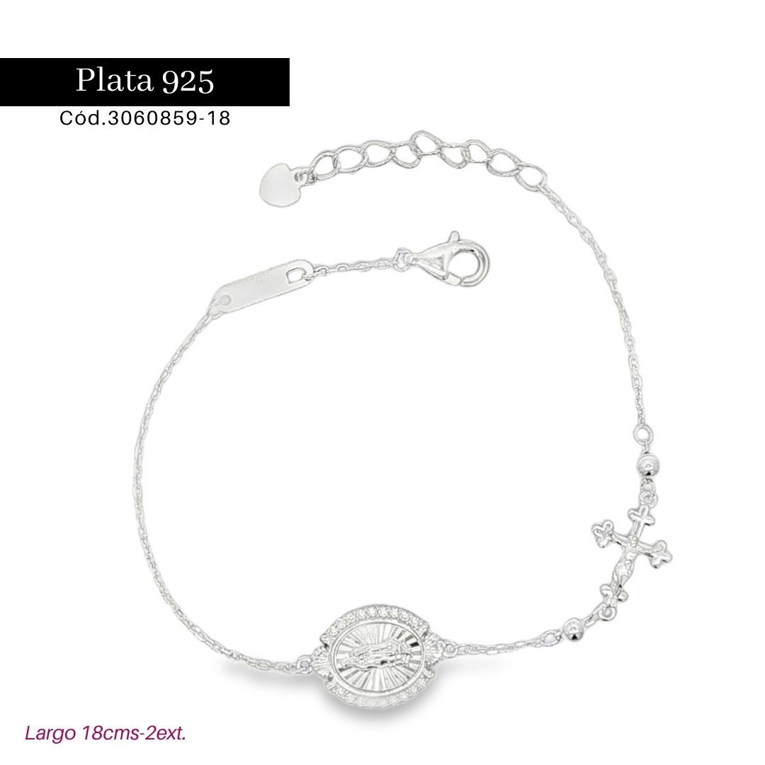 Pulsera Virgen Cruz