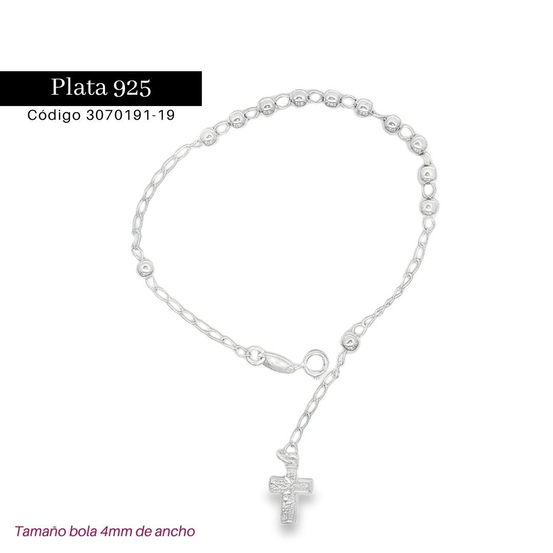 Pulsera con Cruz