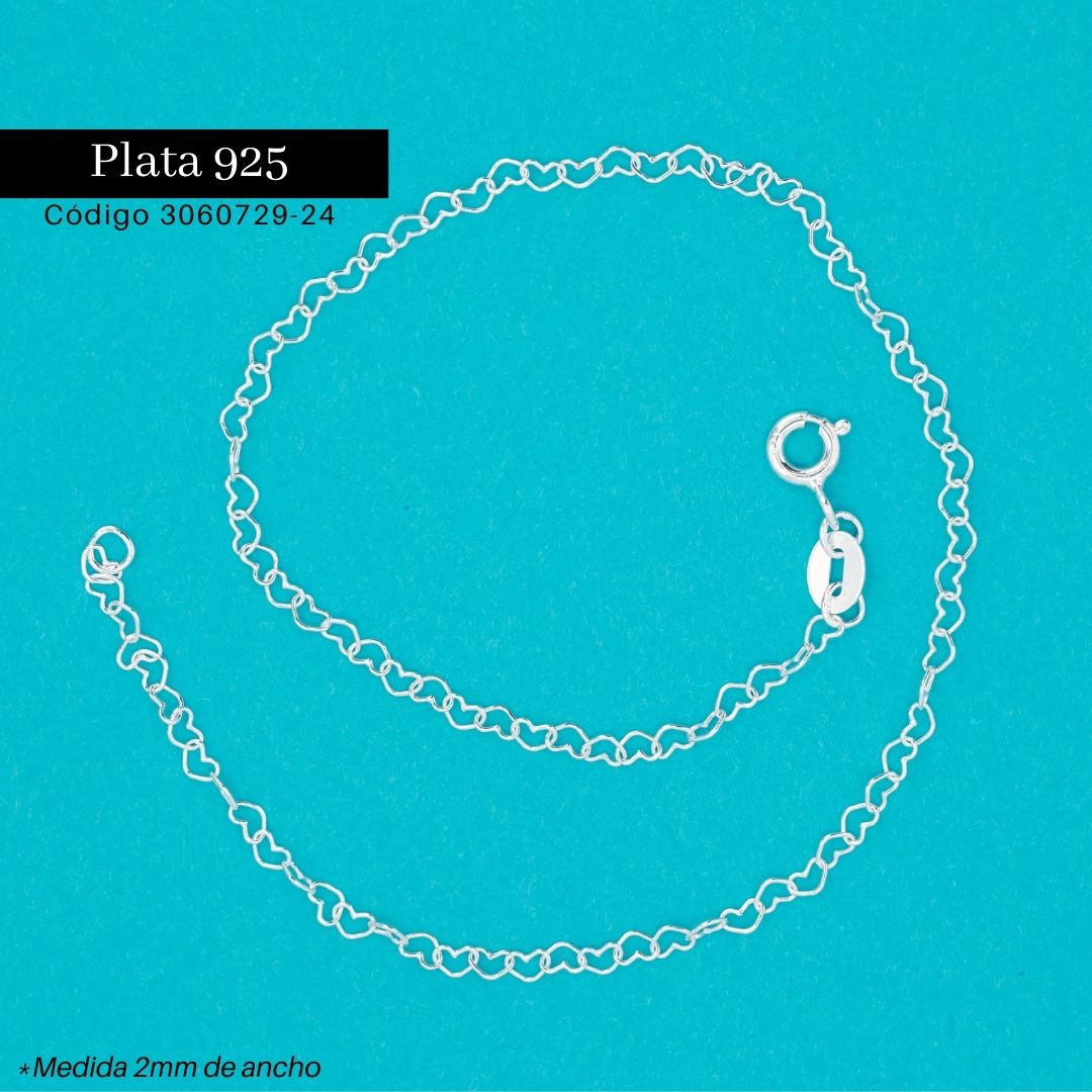 Tobillera Corazoncitos Mini