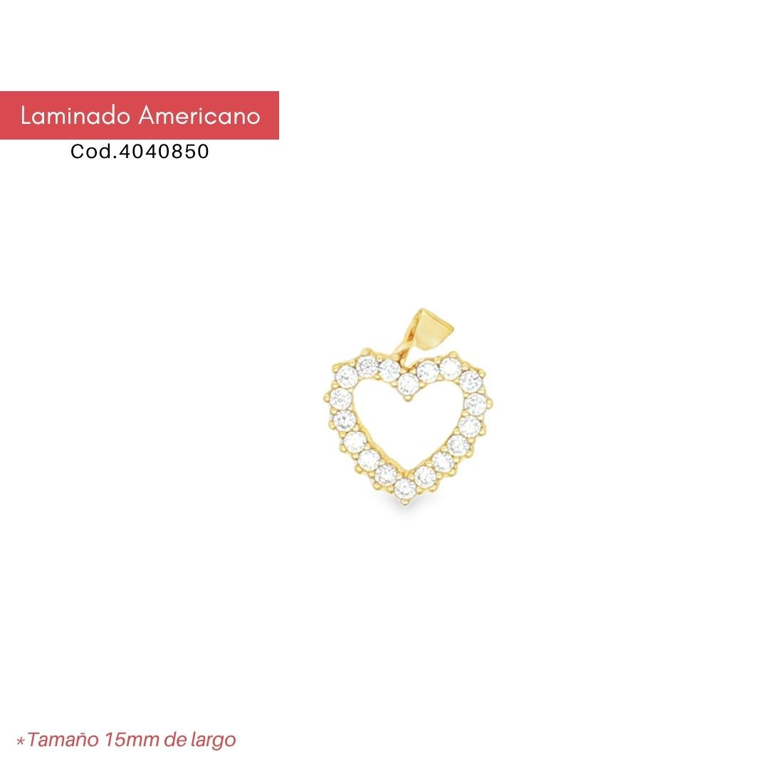 Dije Corazon Silueta