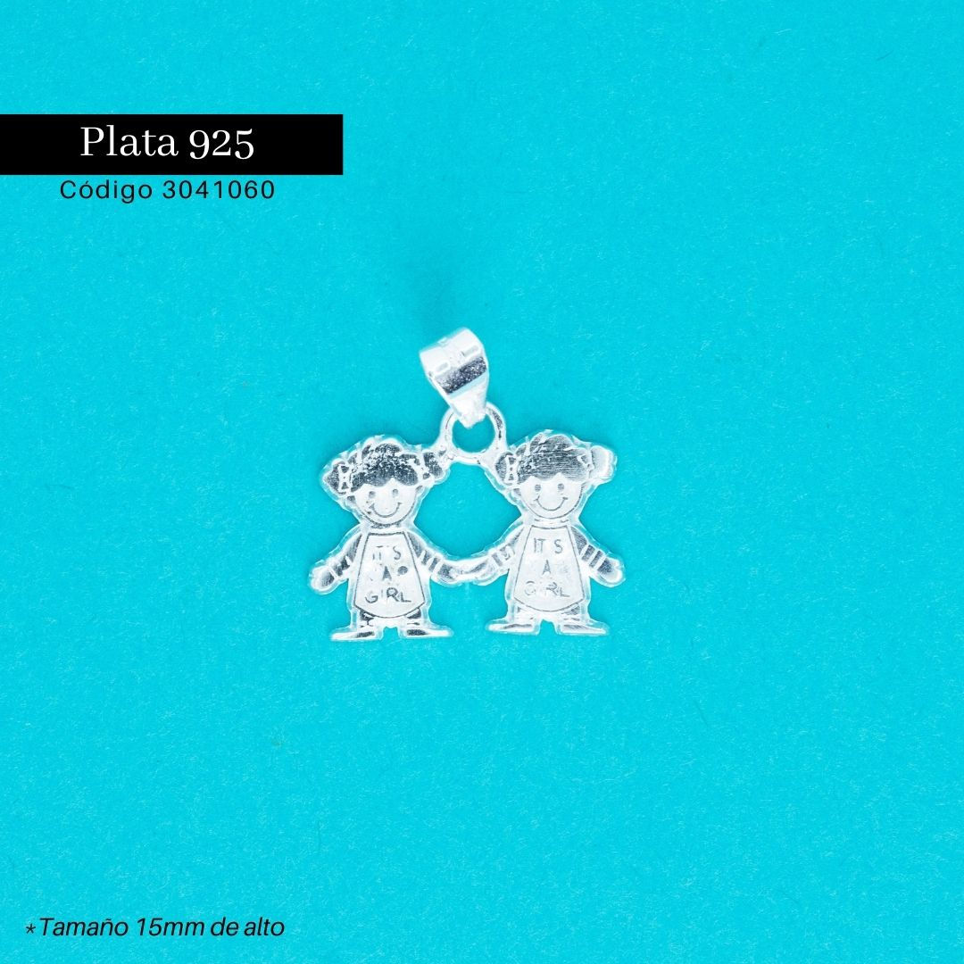 Dije dis Niñas Pequeño