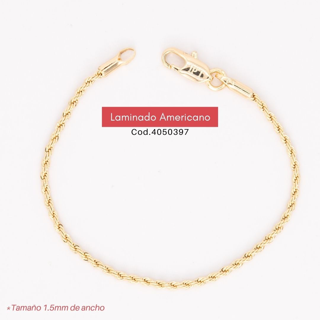 Pulsera Lazo Delgada