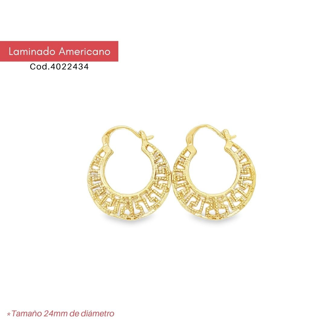 Argolla Greca Calada